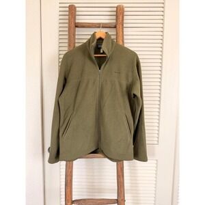 Patagonia Synchilla Fleece Pullover Jacket Olive Green Outdoor